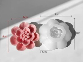 Molde silicona flor HIBISCUS 